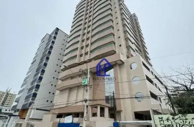 Apartamento com 3 dormitórios à venda, 101 m² por r$ 750.000,00 - vila guilhermina - praia grande/sp