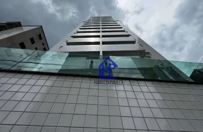 Apartamento com 2 dormitórios à venda, 77 m² por r$ 450.000,00 - aviação - praia grande/sp