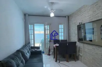 Sobrado com 2 dormitórios à venda por r$ 250.000,00 - jardim imperador iv - praia grande/sp