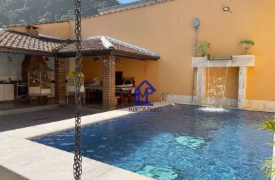 Sobrado com 4 dormitórios à venda, 300 m² por r$ 2.350.000,00 - canto do forte - praia grande/sp