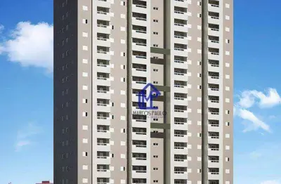 Apartamento com 2 dormitórios à venda, 65 m² vila guilhermina - praia grande/sp