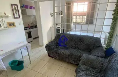 Kitnet com 1 dormitório à venda, 35 m² por r$ 212.000,00 - boqueirão - praia grande/sp