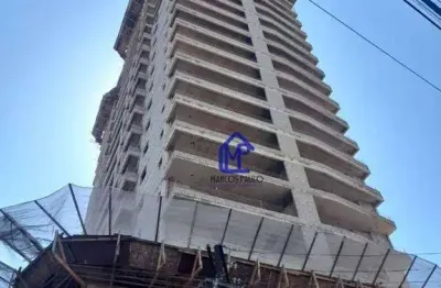 Apartamento com 2 dormitórios à venda, 78 m² por r$ 641.568,00 - aviação - praia grande/sp