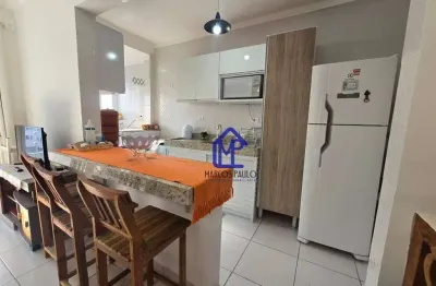 Apartamento com 1 dormitório à venda, 50 m² por r$ 320.000,00 - vilamar - praia grande/sp