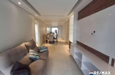 Apartamento com 2 dormitorios sendo 1 suíte vista mar no bairro guilhermina