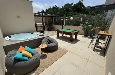 Cobertura dois quartos, com preço de apartamento. oportunidade. freguesia