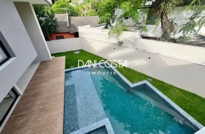 Jardim do itanhangá, barra da tijuca: casa nova com  738m² de area construida.