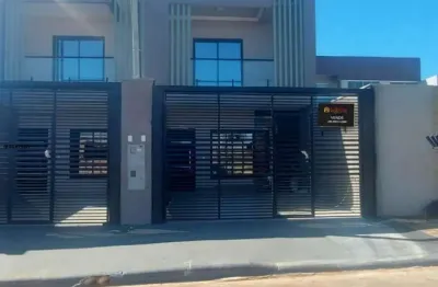 Sobrado para venda em cascavel, siena, 3 dormitórios, 1 suíte, 3 banheiros, 2 vagas