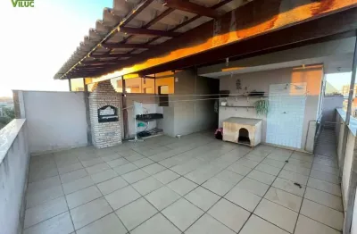 Cobertura com 3 quartos à venda na rua cantor luiz gonzaga, --, castelo, belo horizonte por r$ 950.000