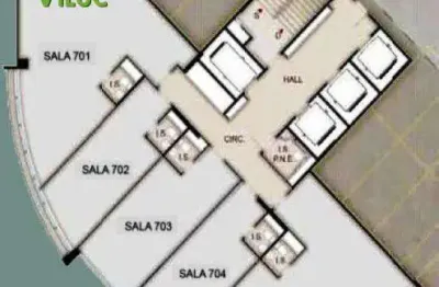 Sala comercial à venda na avenida do contorno, --, santa tereza, belo horizonte por r$ 629.000