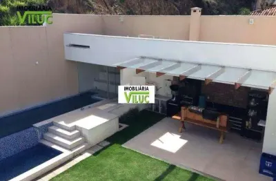 Casa em condomínio fechado com 4 quartos à venda na avenida presidente tancredo neves, --, castelo, belo horizonte por r$ 4.500.000