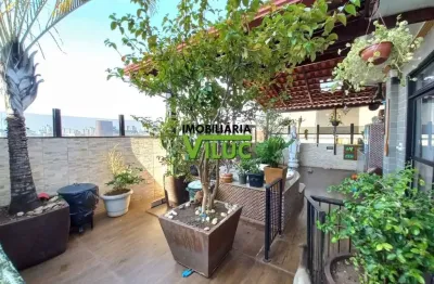 Cobertura com 4 quartos à venda na rua castelo de edimburgo, --, castelo, belo horizonte por r$ 950.000