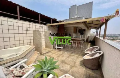 Cobertura com 2 quartos à venda na dos geólogos, --, alípio de melo, belo horizonte por r$ 510.000