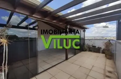 Cobertura com 2 quartos à venda na alameda dos pintassilgos, --, cabral, contagem por r$ 410.000