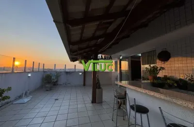 Cobertura com 4 quartos à venda na rua castelo serpa, --, castelo, belo horizonte por r$ 1.250.000
