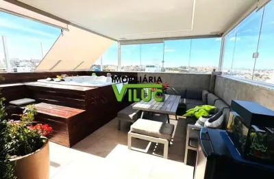 Cobertura com 3 quartos à venda na alameda dos canários, --, cabral, contagem por r$ 1.399.000