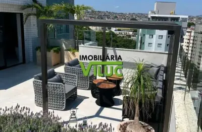 Cobertura com 4 quartos à venda na Rua Castelo Rodrigo, --, Castelo, Belo Horizonte por R$ 3.970.000