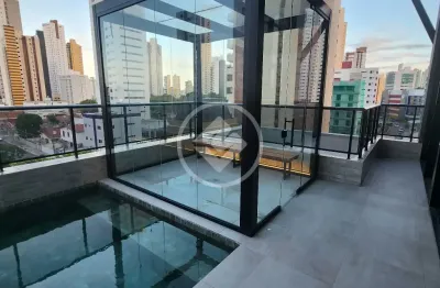 Flat com 1 quarto à venda na Avenida João Maurício, 1, Manaíra, João Pessoa