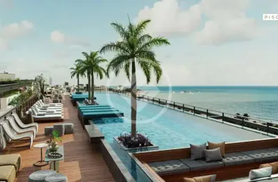 Flat com 1 quarto à venda no cabo branco, joão pessoa , 18 m2 por r$ 395.000