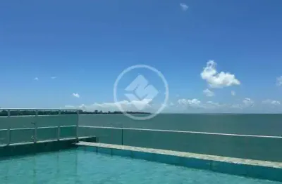 Apartamento beira mar praia do bessa |  mobiliado e todo climatizado codigo: 146440