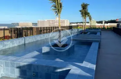 Flat com 1 quarto à venda no Cabo Branco, João Pessoa 