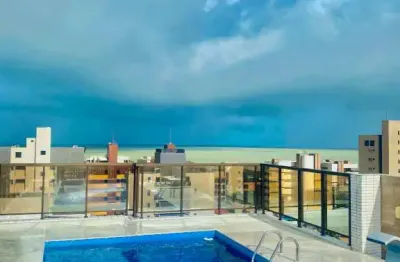 Apartamento com vista mar a 300m da praia – intermares, cabedelo/pb codigo: 153771