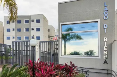 Apartamento no lago di bienna com 2 dormitórios para venda, 44 m² - zona leste - cidade industrial