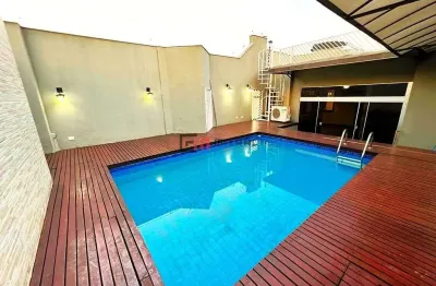 Cobertura a venda no edifício costa do caribe, centro, londrina - 4 quartos (2 suíte )- piscina - c