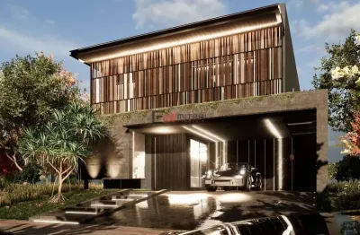 Sobrado à venda tauá - araguari, 3 suítes, área goumet e piscina, jardim morumbi, londrina, pr