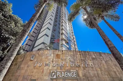Apartamento mobiliado p/ locação - r$. 3.900,00, ed. júlio ribeiro, alto da gleba palhano, londrina