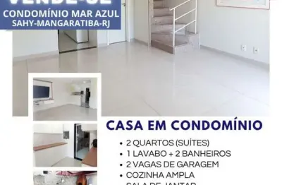 Casa em condominio 2 quartos(suites)-sahy-mangaratiba-rj