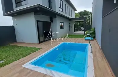 Casa para venda em barra velha, quinta dos açorianos, 3 dormitórios, 1 suíte, 3 banheiros, 2 vagas