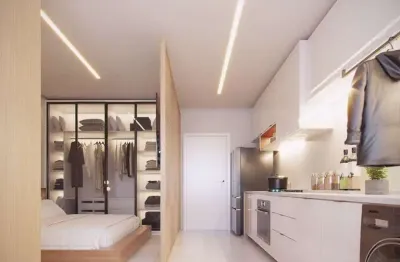 Studio à venda em Joinville-SC, Costa e Silva: 1 quarto, 1 vaga de garagem, 26,00 m² de área.