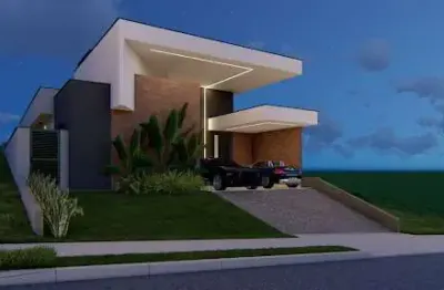 Casa com 3 dormitórios à venda, 162 m² por r$ 1.700.000,00 - terras alpha nova esplanada - votorantim/sp