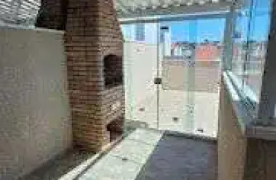 Cobertura com 2 dormitórios à venda, 42 m² por r$ 385.000,00 - vila junqueira - santo andré/sp