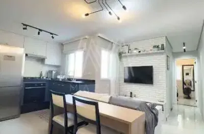 Cobertura com 2 dormitórios com planejados e linda vista à venda, 96 m² por r$ 449.000 - parque erasmo assunção - santo andré/sp