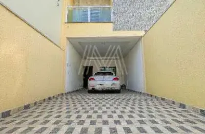 Sobrado com 3 dormitórios à venda, 140 m² por r$ 749.000,00 - vila camilópolis - santo andré/sp