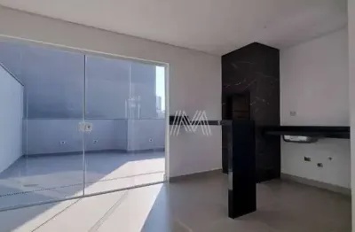 Cobertura com 2 dormitórios à venda, 117 m² por r$ 750.000,00 - santa maria - santo andré/sp