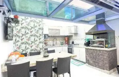 Sobrado com 3 dormitórios à venda, 155 m² por r$ 960.000,00 - vila camilópolis - santo andré/sp