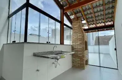 Cobertura com 2 dormitórios à venda por r$ 615.000,00 - jardim bela vista - santo andré/sp