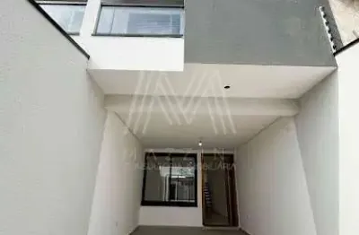 Sobrado novo com 3 suites e acabamento moderno,  à venda, 145 m² por r$ 890.000 - vila metalúrgica - santo andré/sp