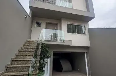 Sobrado com 4 dormitórios à venda, 380 m² por r$ 1.990.000,00 - parque bandeirante - santo andré/sp