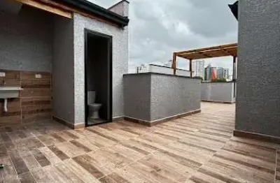 Cobertura com 2 dormitórios à venda, 92 m² por r$ 550.000,00 - vila floresta - santo andré/sp