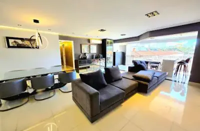 Apartamento com 4 dormitórios à venda, 189 m² por r$ 2.350.000,00 - jardim são caetano - são caetano do sul/sp