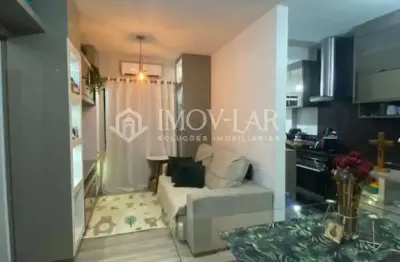 Apartamento para venda em são josé, barreiros, 2 dormitórios, 1 banheiro, 1 vaga