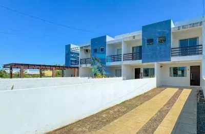 Sobrado geminado em balneario bellatorres, passo de torres/sc