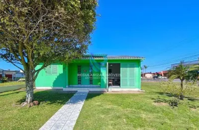 Casa com edícula em terreno de esquina – bellatorres, passo de torres/sc