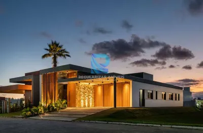 Casa alto padrão no condomínio vilas do mar em passo de torres/sc