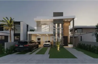 Casa em condomínio fechado com 4 quartos à venda na Rua Visconde de Baraúna, 1000, Jardim Carvalho, Ponta Grossa