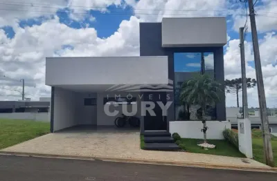 Casa em condomínio fechado com 3 quartos à venda no Contorno, Ponta Grossa 